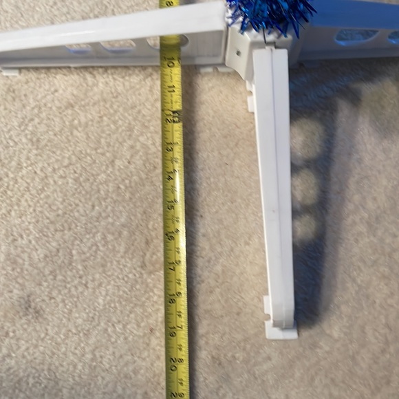 🎄NWOT Mid Century Modern Blue Christmas tinsel tree - Picture 5 of 6